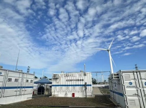 明阳智能在海南完成首公斤海上风电制氢验证