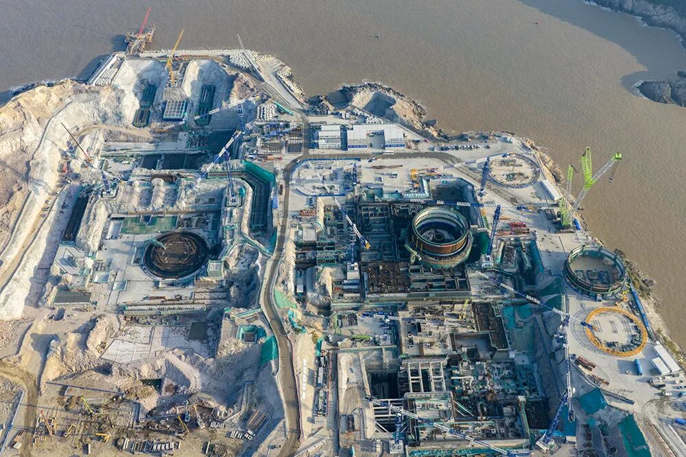 浙江象山：金七门核电建设稳步推进