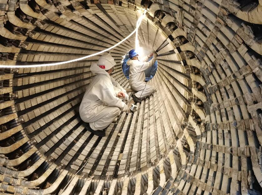 国家电投河南公司完成集团首台1000兆瓦级火力发电机定子灵活性改造