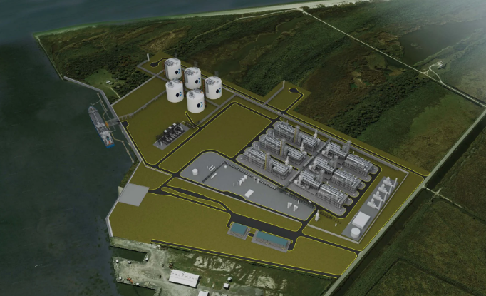 路易斯安那州联邦液化天然气项目获设备合同推进