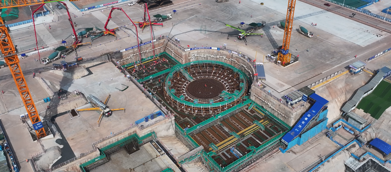国家电投集团广西白龙核电一期工程开始主体工程建设