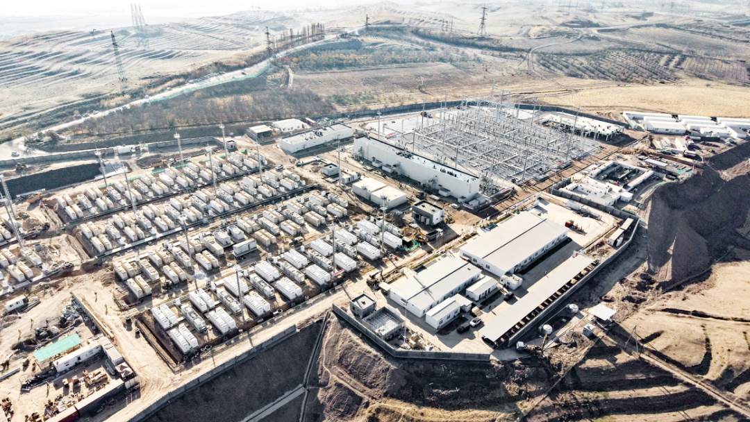 中亚最大电化学储能项目全容量并网