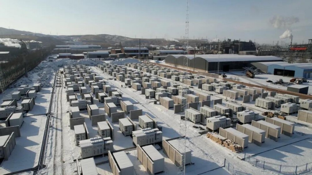 中节能内蒙古察哈尔右翼前旗天皮山200MW/800MWh独立储能项目全容量并网