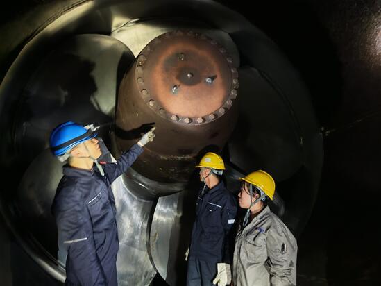 中国电建南欧江四级水电站检修育人 筑牢人才根基