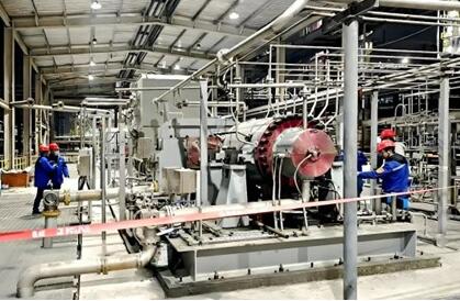 北京石油化工工程有限公司荆门乙醇装置压缩机试车成功