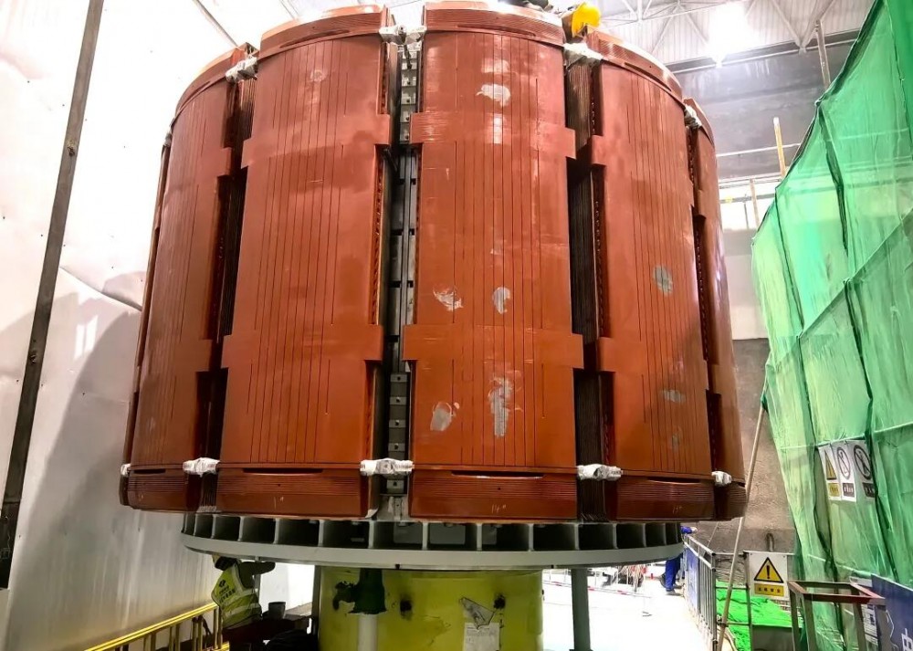 广东肇庆抽水蓄能电站首台机组转子整体耐压试验顺利通过