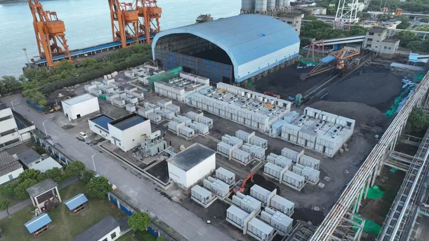 上海吴泾热电厂12MW/48MWh全钒液流储能项目正式投运