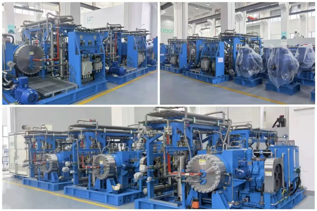 羿弓氢能年度最大氢能压缩机即将投入实际应用