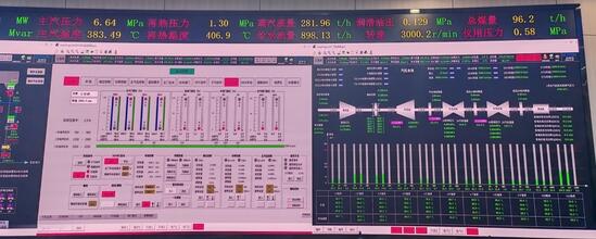 贵州省六盘水市盘南项目1号机组汽轮机冲转一次成功