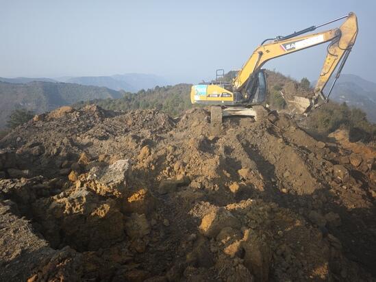 黔南抽水蓄能电站上水库调压井井口平台开挖正式启动