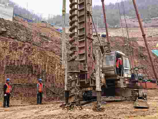 陕西山阳抽水蓄能电站给水处理站开工