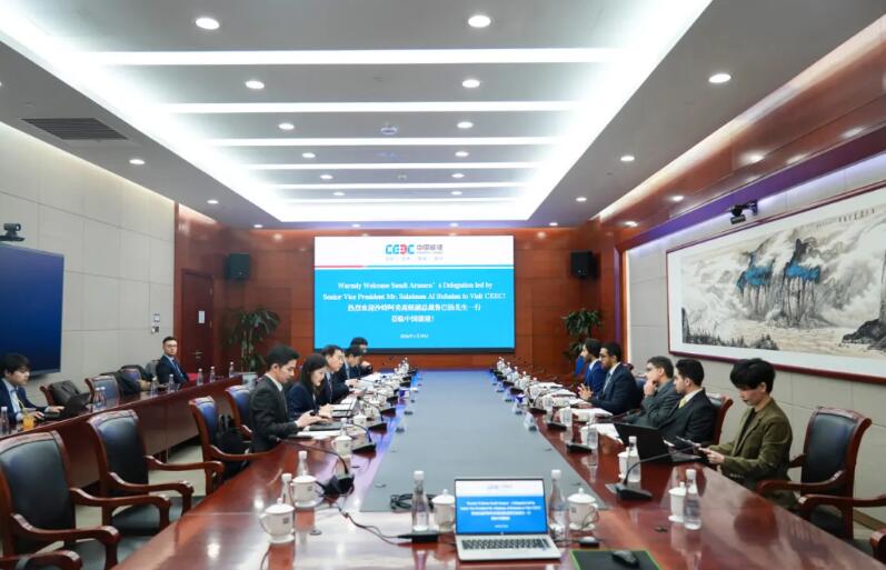 沙特阿美高级副总裁鲁拜安到访中国能建！积极探索新能源、绿色氢氨醇一体化等多领域合作机会