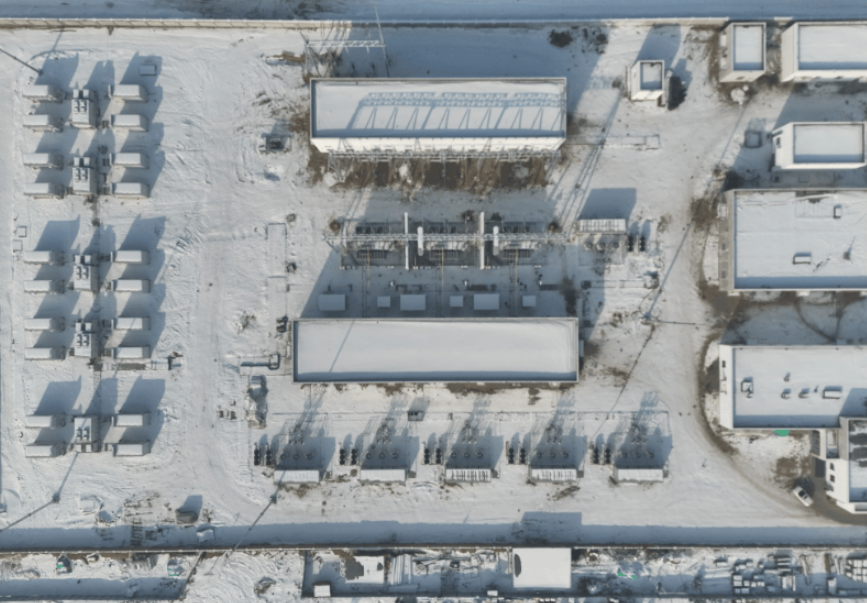 中能建建筑集团国家电投新疆大井西220千伏光伏汇集站并网一次成功