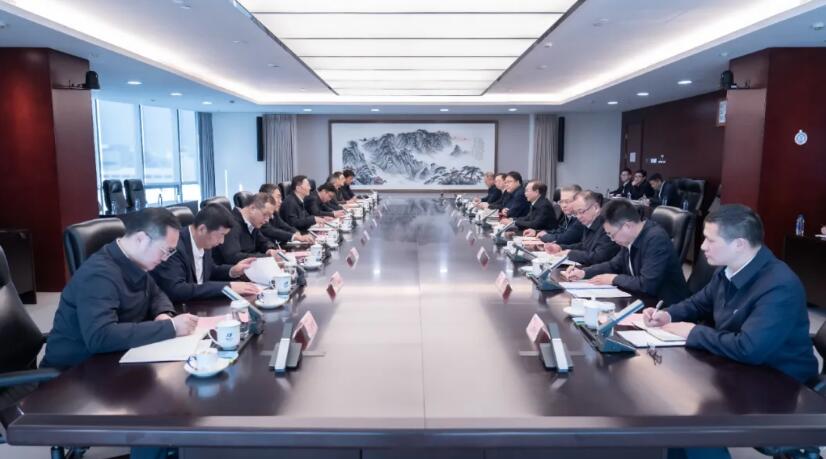 哈电集团黄伟、刘清勇率队拜访中国华电