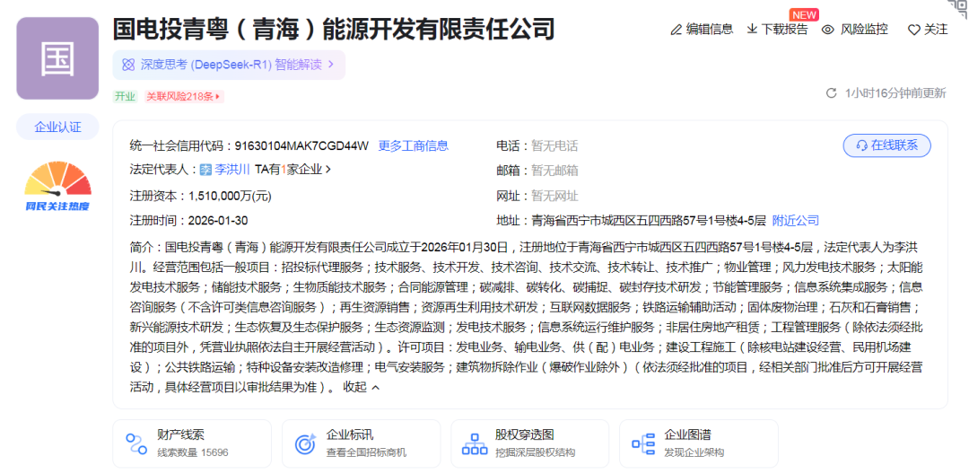 注资151亿！国家电投联合多家国企成立光伏新能源公司