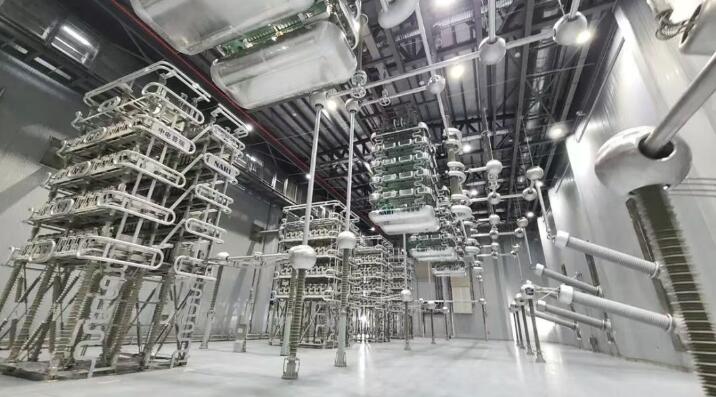 江苏扬镇二期直流输电工程SLCC换流阀顺利完成系统调试