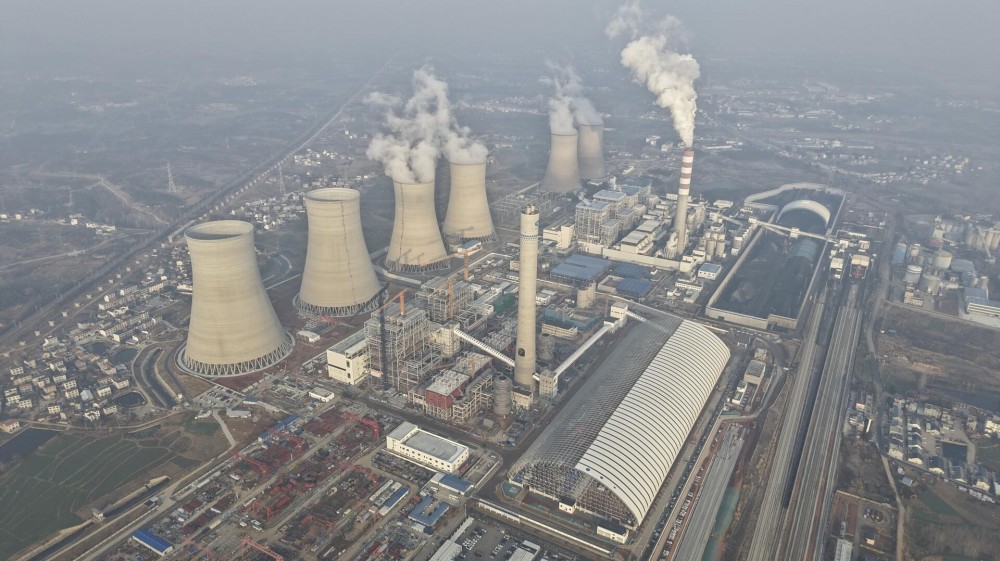 湖北省大别山电厂三期2×1000兆瓦清洁煤电扩建项目5号机组锅炉水压试验一次成功