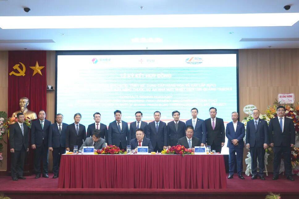 水电八局签约东南亚最大液化天然气发电项目