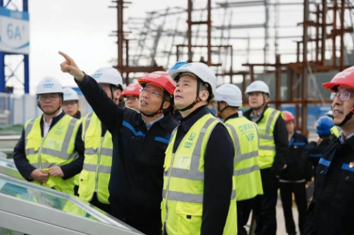 宁波市委副书记、市长汤飞帆调研金七门核电