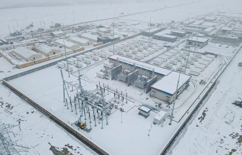 乌兹亚多储能电站项目倒送电一次成功