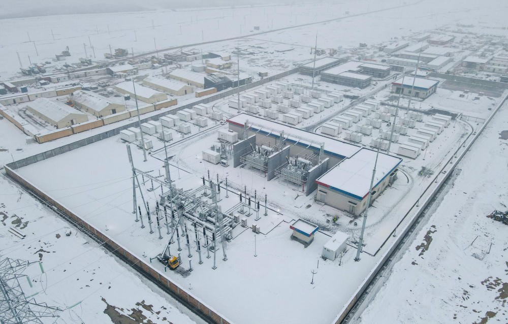 乌兹别克斯坦亚多储能电站项目电气倒送电一次成功