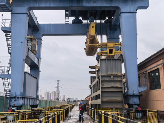 桃源水电站检修项目复工冲刺新春“开门红”