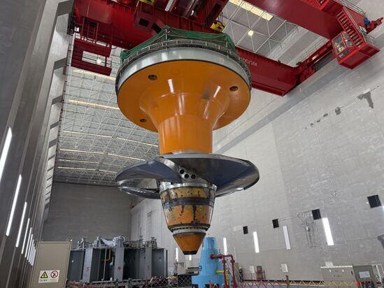 安谷水电站机组检修取得新进展