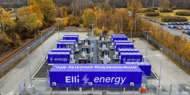 大众汽车在德国萨尔茨吉特启用首个大型电池储能项目Elli PowerCenter