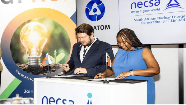 俄国家原子能公司与南非核能公司在开普敦签署核培训备忘录