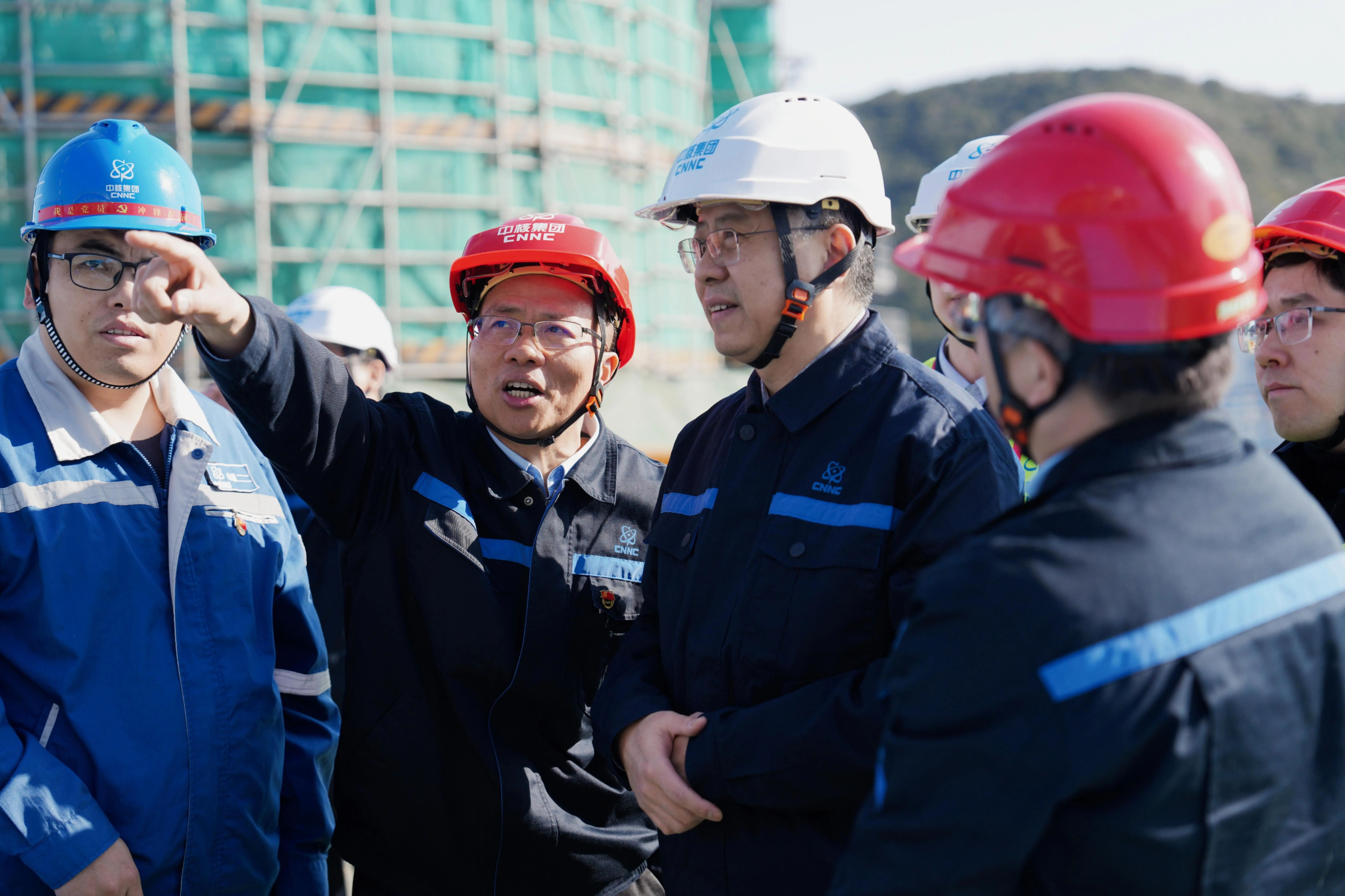 驻中核集团纪检监察组组长、中核集团党组成员张越调研中核浙能：以有力政治监督保障重大核电工程高质量建设