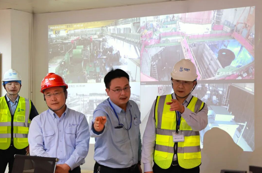 驻中核集团纪检监察组组长、中核集团党组成员张越调研海南核电：以高水平政治建设引领高质量发展，服务自贸港建设