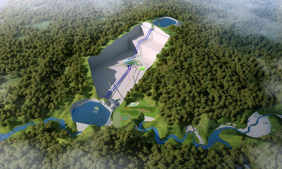 中标 | 水电十一局中标山西华电蒲县抽水蓄能电站上、下水库土建及金属结构安装工程