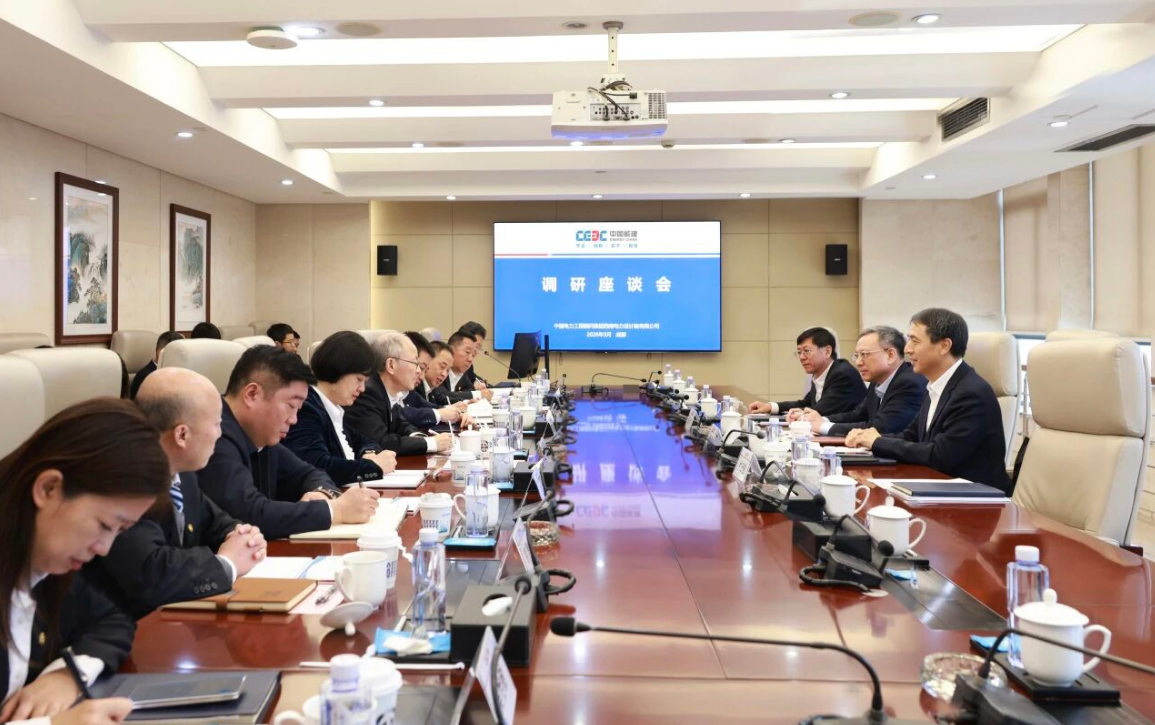 倪真到中国能建西南院调研