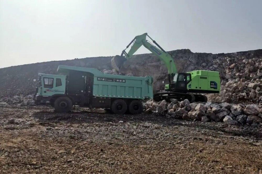 8台氢能工程机械在金山矿区正式投用 绿色矿山建设实现新突破