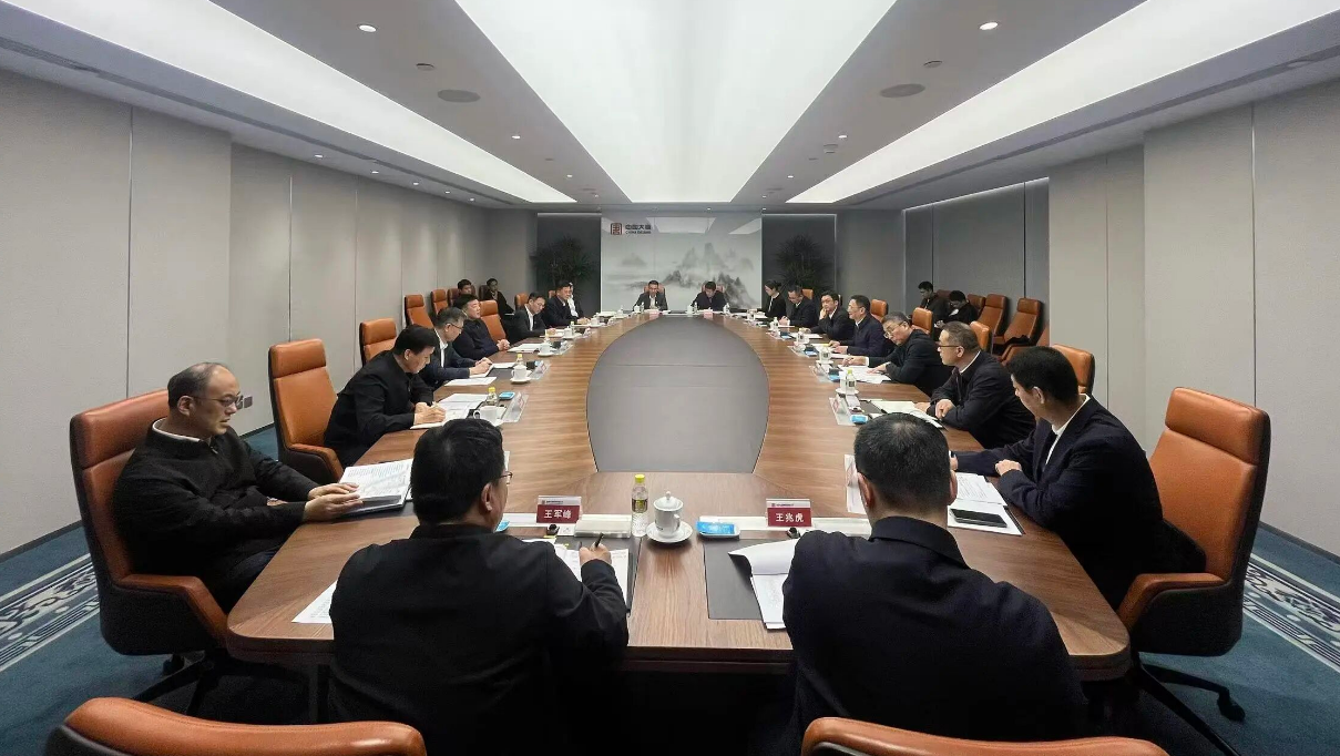 黄伟、刘清勇率队拜访中国大唐