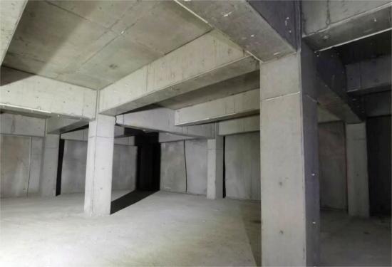 旭龙电站主变洞副厂房框排架混凝土浇筑完成