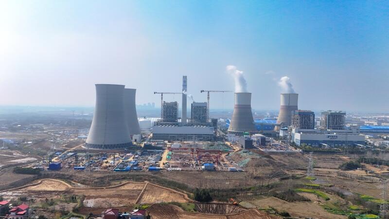 中国能建设计承建的中煤安徽六安电厂1号机组锅炉点火一次成功