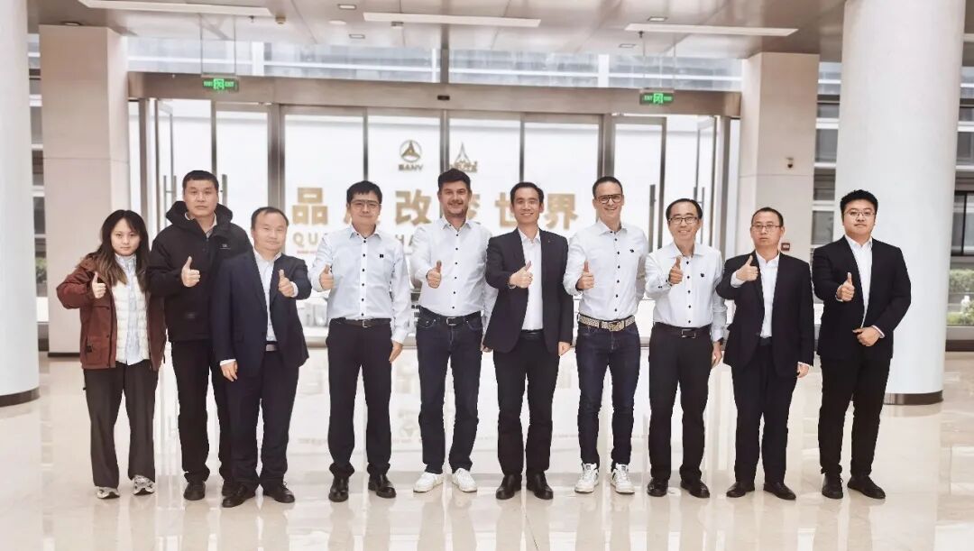 普茨迈斯特来访三一氢能！共同探索氢能装备高质量发展路径