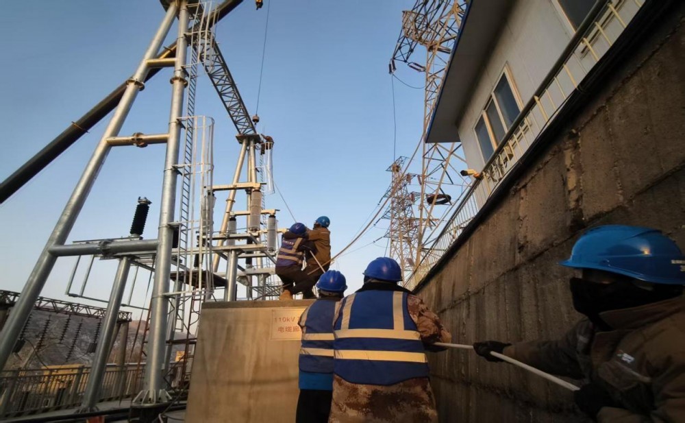国家电投集团黄河公司八盘峡水电站110千伏开关站GIS改造工程投运