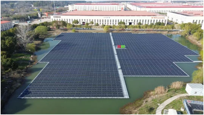 安徽白马山全绿电工厂项目构建“光伏+储能+微电网”协同运行体系