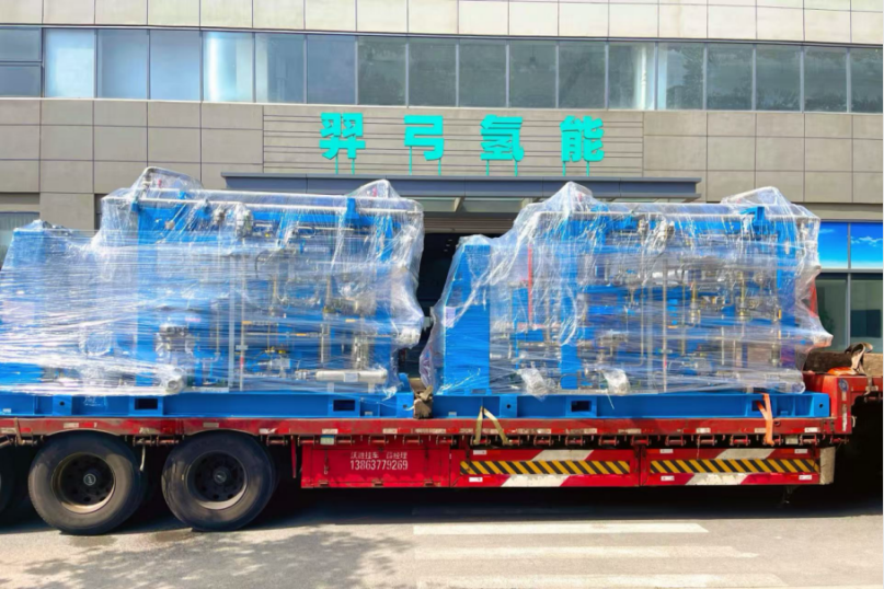 羿弓氢能氢能压缩机产品顺利完成批量交付