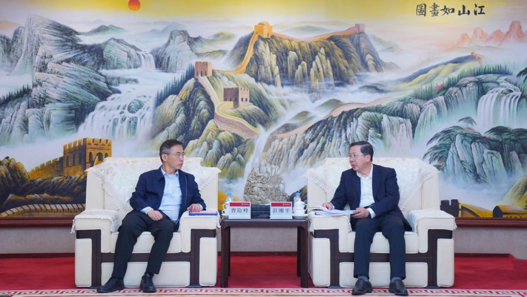 围绕新能源+氢储氨醇一体化！彭刚平会见华电广西能源有限公司党委书记、董事长曹险峰一行