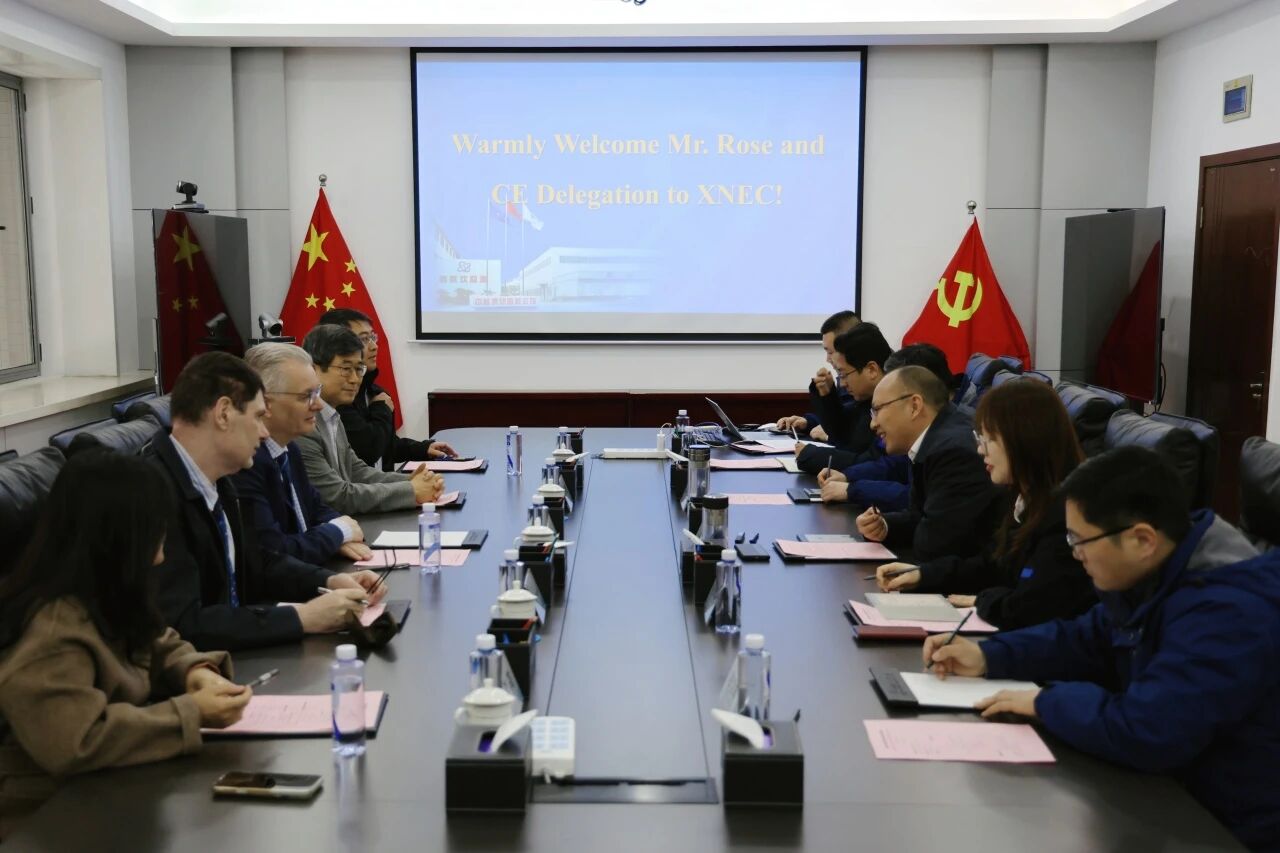 加拿大坎杜能源公司执行副总裁Gary Rose一行至西核设备开展工作交流
