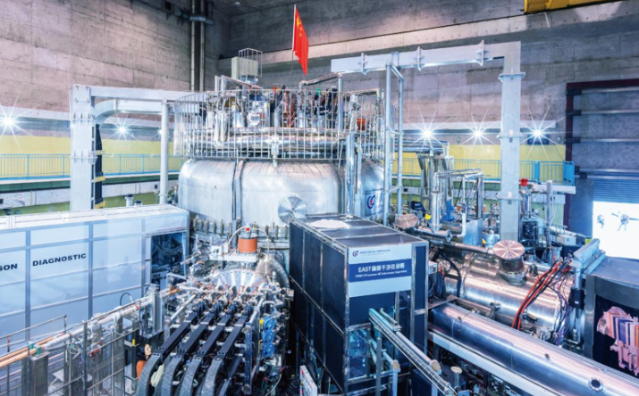 我国EAST装置在偏滤器热负荷控制问题上取得重要进展