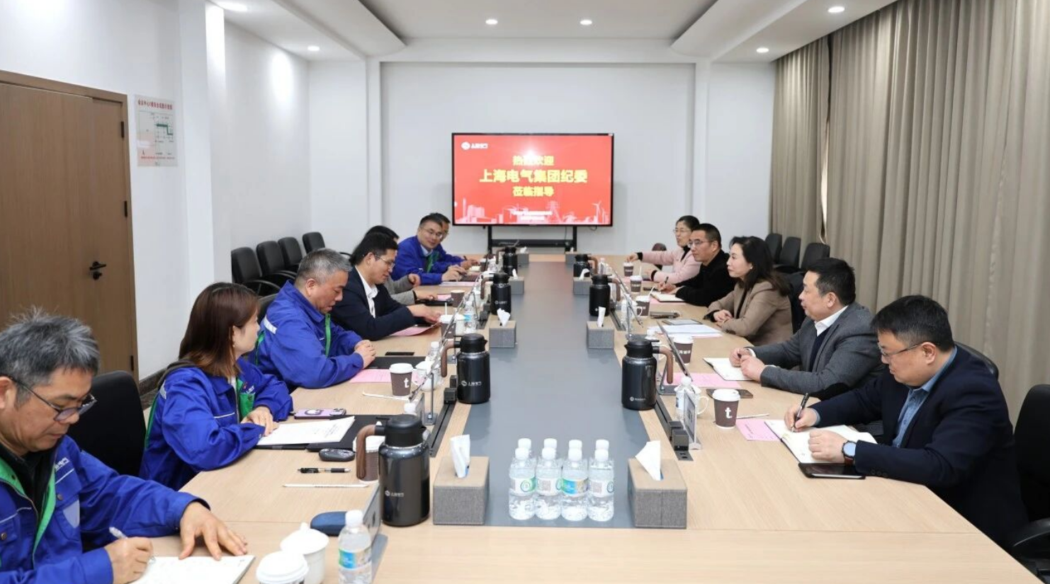 上海电气集团领导赴上重铸锻公司开展专题调研