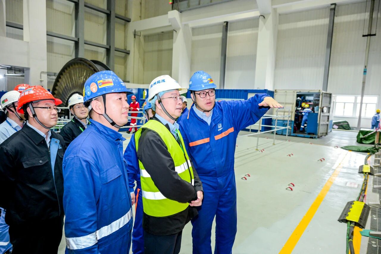 中国核电领导深入漳州核电101大修现场