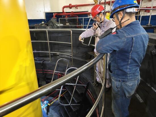 安谷水电站机组A修提前收官