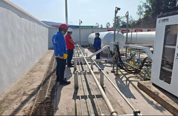 攀枝花市花城新能源有限公司马店加氢站扩建项目顺利完成预验收