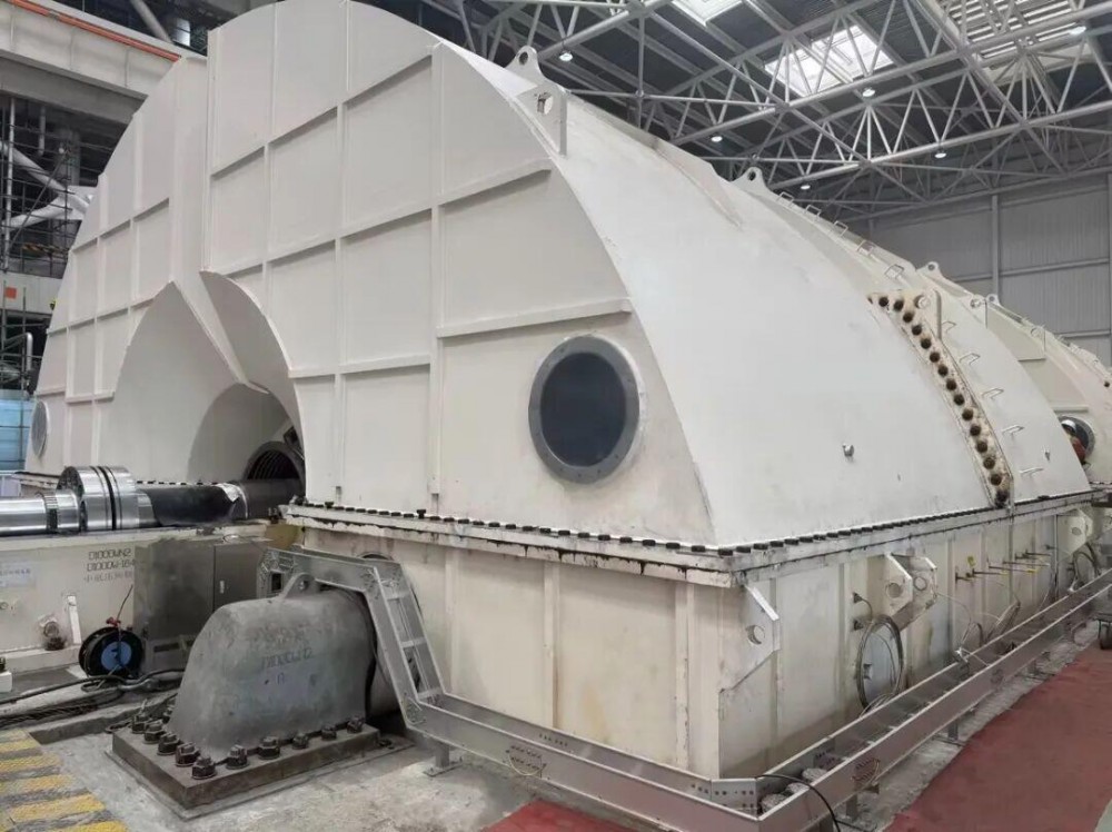 世界首台”630℃大唐郓城国家电力示范项目2号机组汽轮机扣缸工作圆满完成