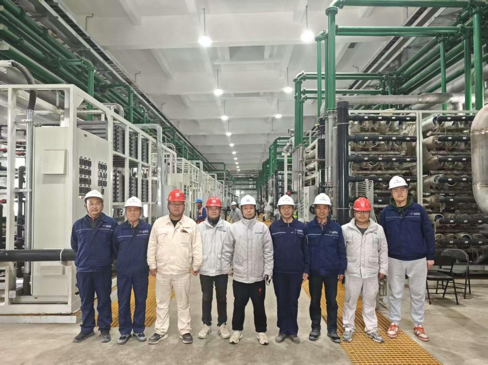 国能宁夏六盘山项目成功制出合格除盐水